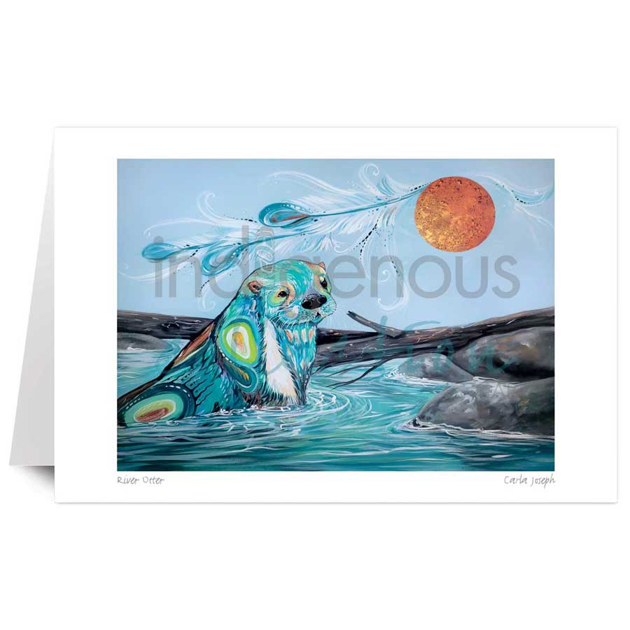 River Otter by artist Carla Joseph