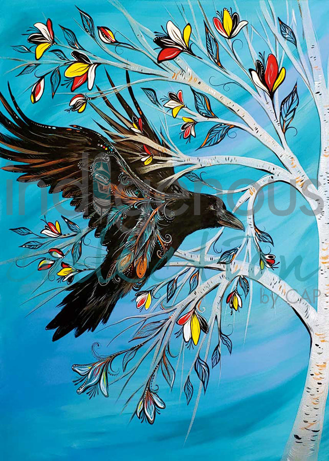 Raven Tree by artist Carla Joseph