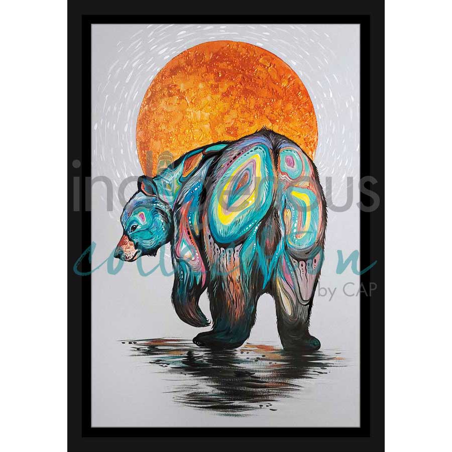 The Journey Back by artist Carla Joseph - Métis/Cree. Indigenous Collection