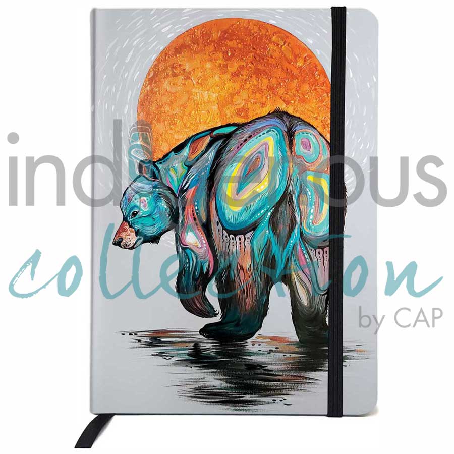 The Journey Back Journal by artist Carla Joseph. Indigenous Collection.