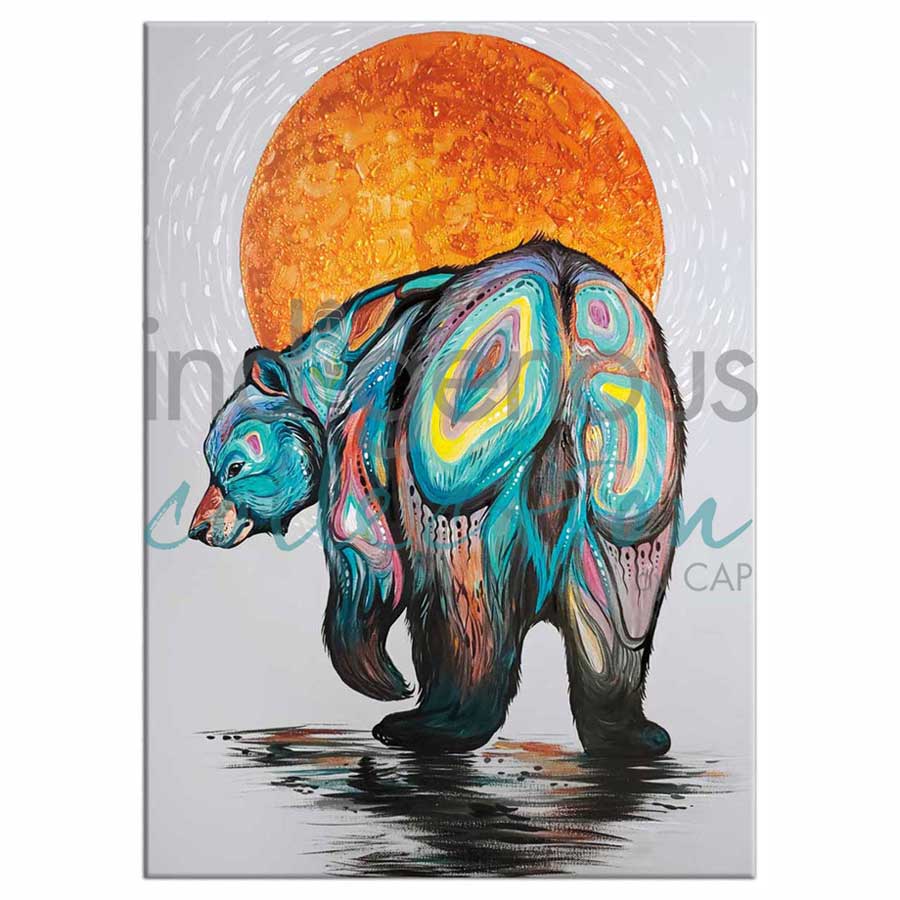 The Journey Back Magnets by artist Carla Joseph