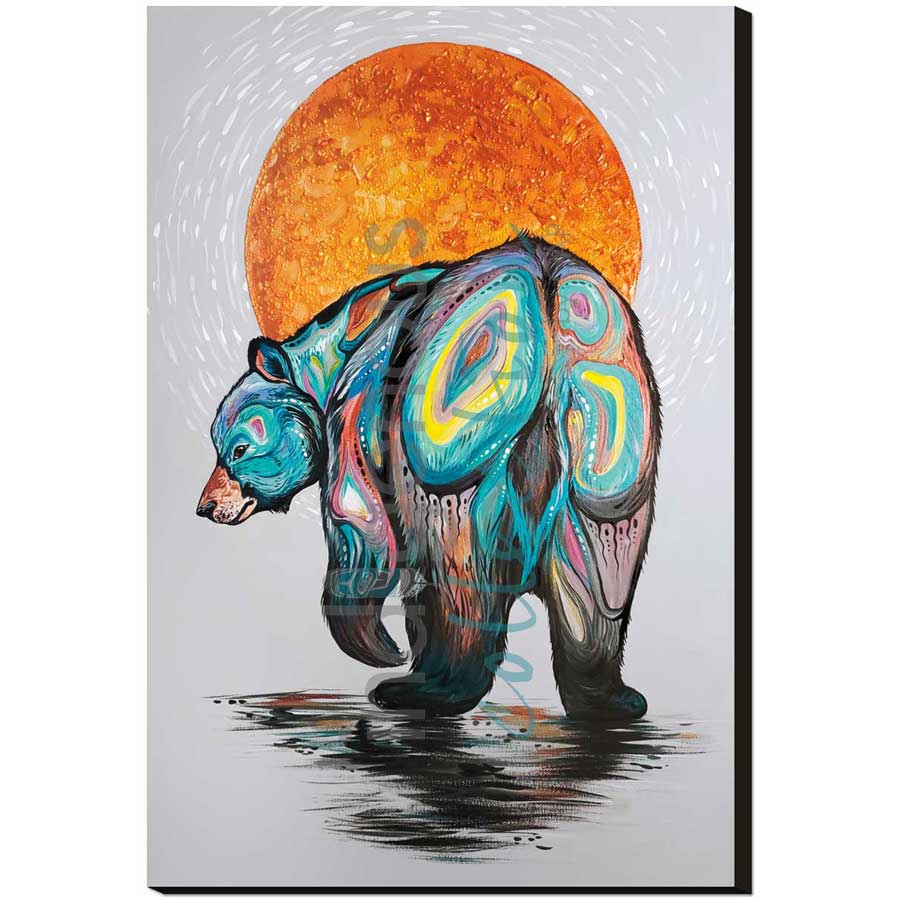The Journey Back by artist Carla Joseph - Métis/Cree. Indigenous Collection