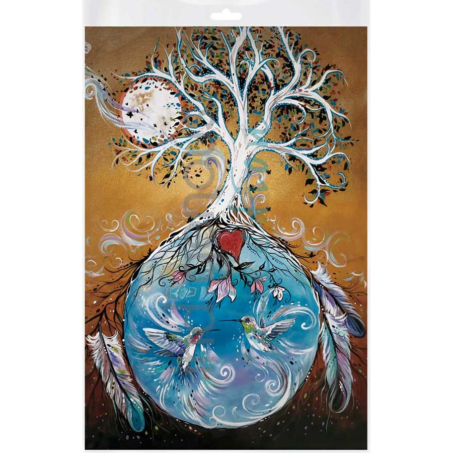 Tree of Life by artist Carla Joseph - Métis/Cree. Indigenous Collection