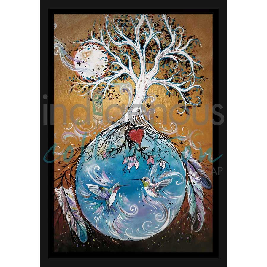 Tree of Life by artist Carla Joseph - Métis/Cree. Indigenous Collection