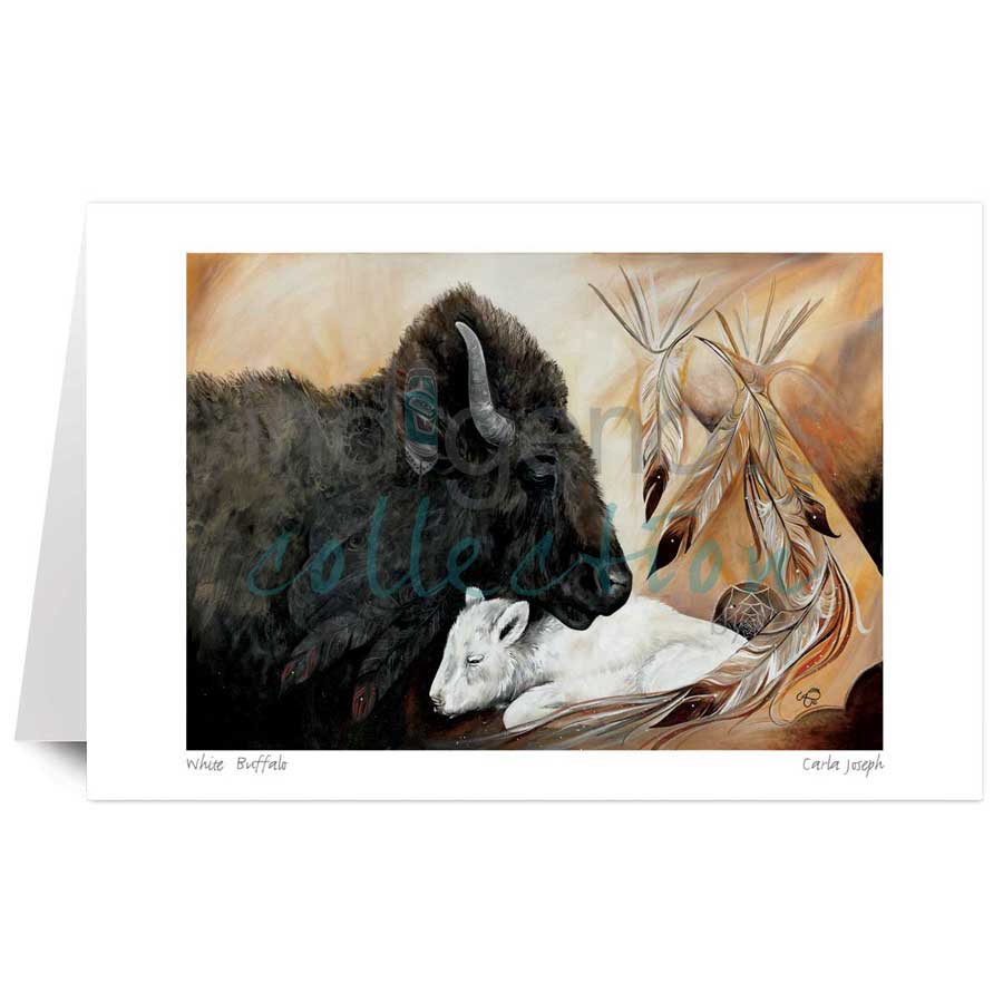 White Buffalo by artist Carla Joseph