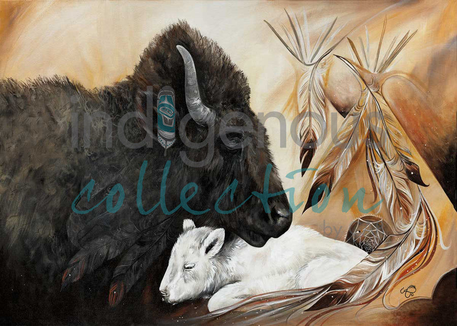 White Buffalo by artist Carla Joseph