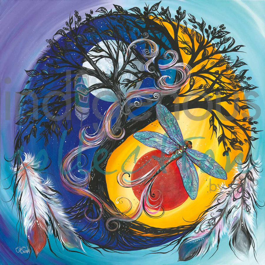 Ying-Yang Tree by artist Carla Joseph