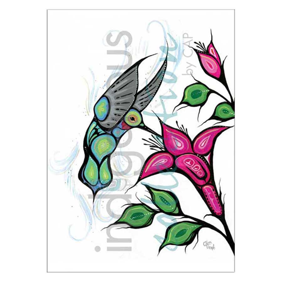 Flight of the Hummingbird Canvas Prints