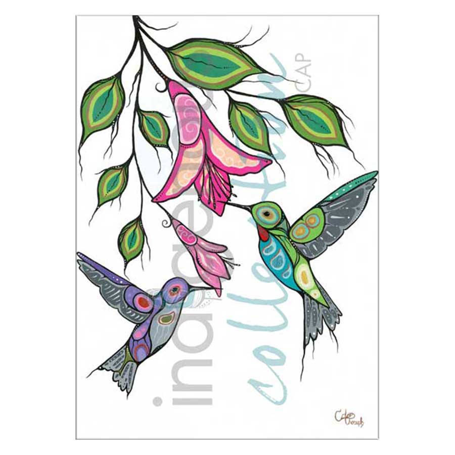 Cree Hummingbirds Canvas Prints