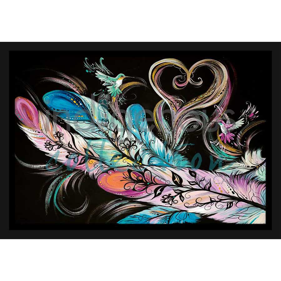 Love by artist Carla Joseph - Métis/Cree. Indigenous Collection