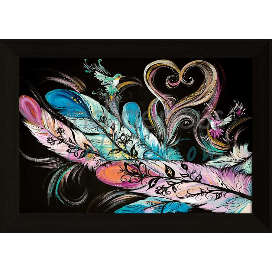 Love by artist Carla Joseph - Métis/Cree. Indigenous Collection
