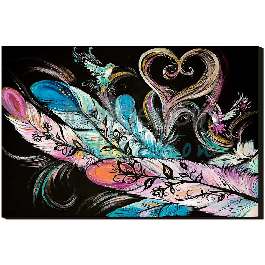 Love by artist Carla Joseph - Métis/Cree. Indigenous Collection