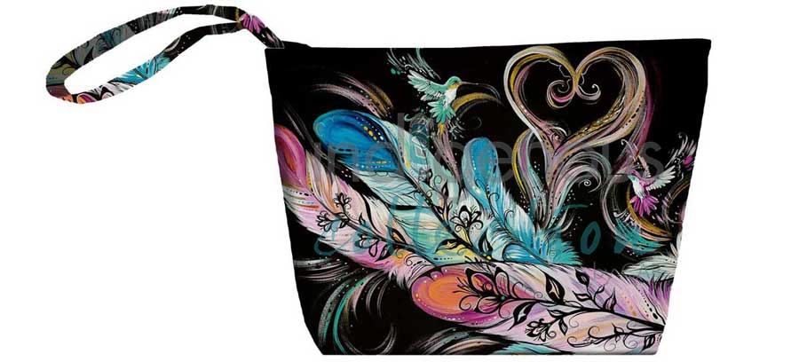 Love Small Tote Bag by artist Carla Joseph