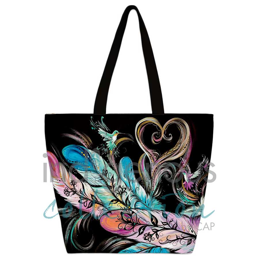 Love Tote Bag by artist Carla Joseph