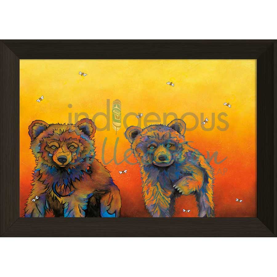 Double Trouble Framed and Drymount