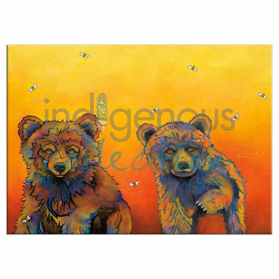 Double Trouble Magnets by artist Micqaela Jones