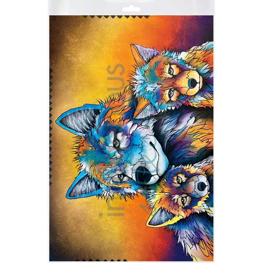 Martini's Pack by artist Micqaela Jones - Te-Moak. Indigenous Collection