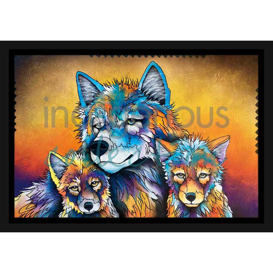 Martini's Pack by artist Micqaela Jones - Te-Moak. Indigenous Collection