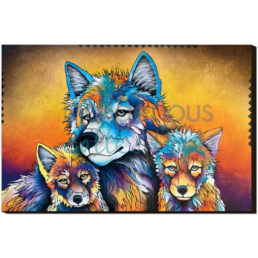 Martini's Pack by artist Micqaela Jones - Te-Moak. Indigenous Collection