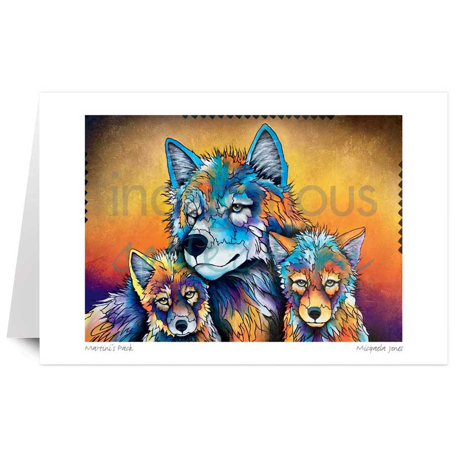 Martini's Pack by artist Micqaela Jones