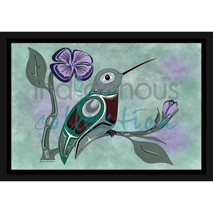 Sa-Cinn's Flower by artist Na Na Quish - Nuu-chah-nulth . Indigenous Collection