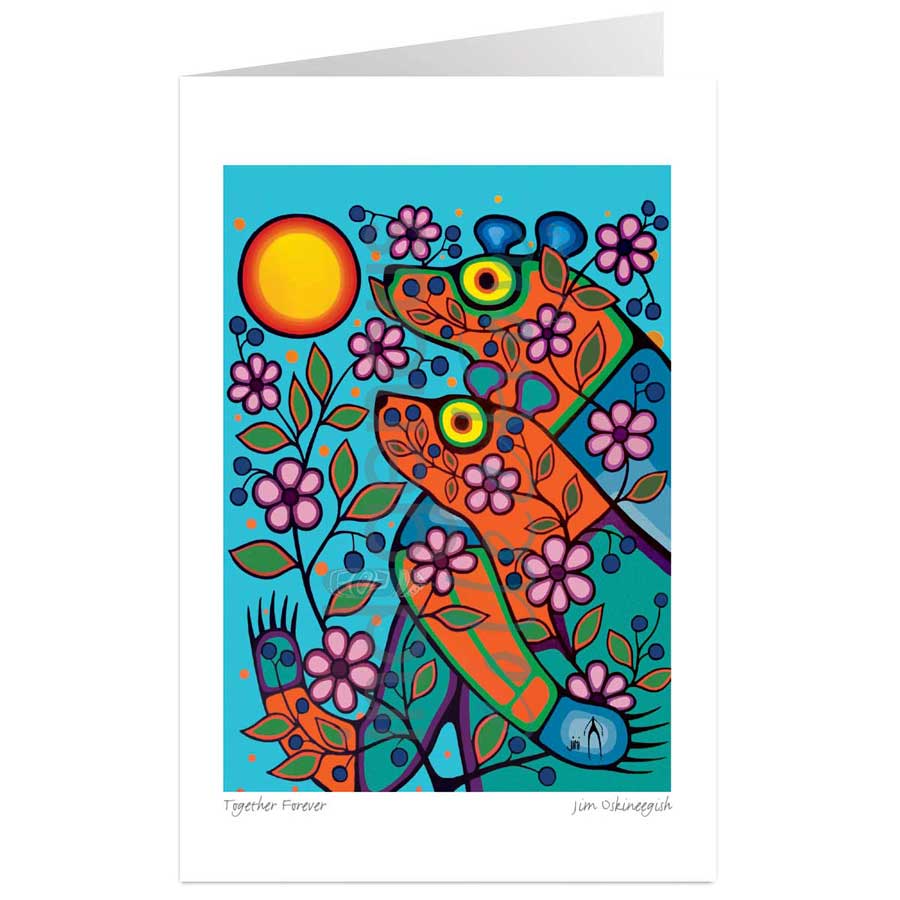 Together Forever by artist Jim Oskineegish