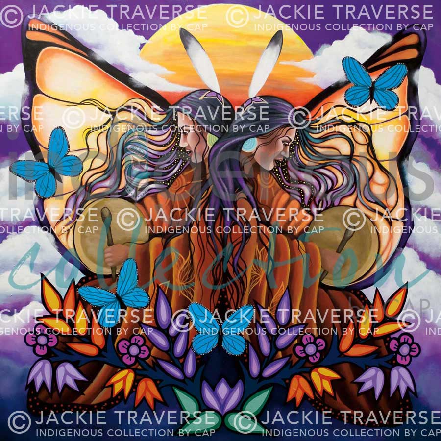 Song of the Butterfly by artist Jackie Traverse