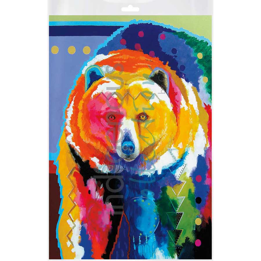 Big Bear by artist John Balloue - Cherokee. Indigenous Collection