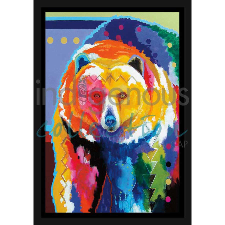 Big Bear by artist John Balloue - Cherokee. Indigenous Collection