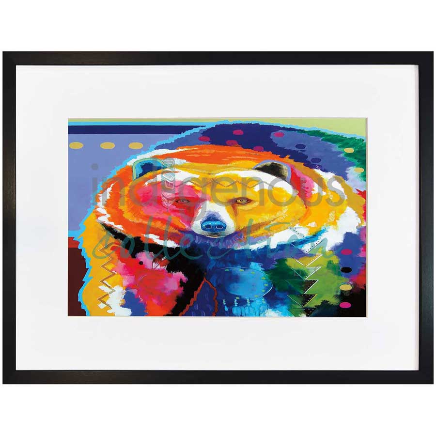 Big Bear by artist John Balloue - Cherokee. Indigenous Collection