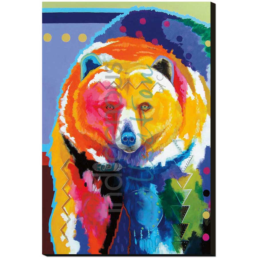 Big Bear by artist John Balloue - Cherokee. Indigenous Collection