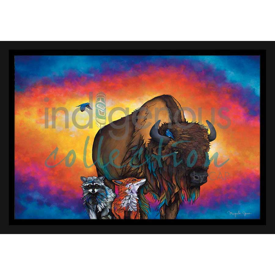 Are We There Yet? by artist Micqaela Jones - Te-Moak. Indigenous Collection