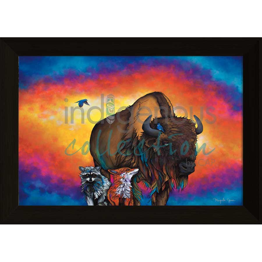 Are We There Yet? by artist Micqaela Jones - Te-Moak. Indigenous Collection