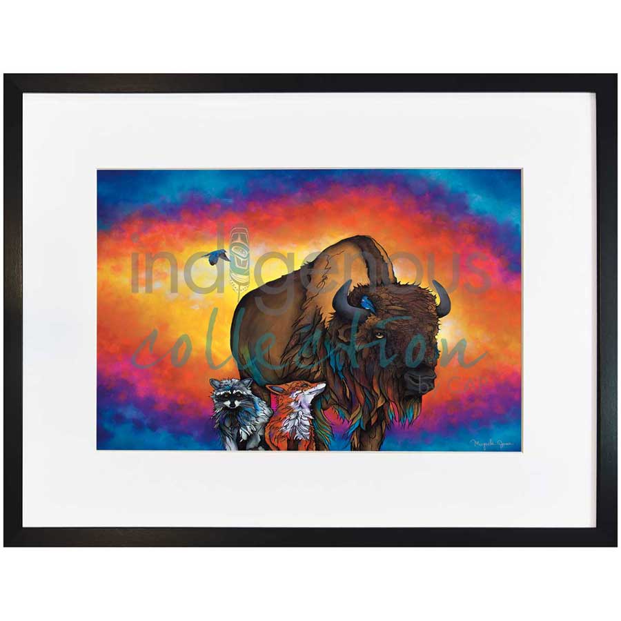 Are We There Yet? by artist Micqaela Jones - Te-Moak. Indigenous Collection