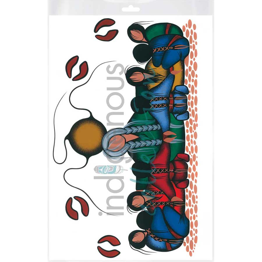 Sharing Dreams by artist Simone McLeod - Ojibway. Indigenous Collection
