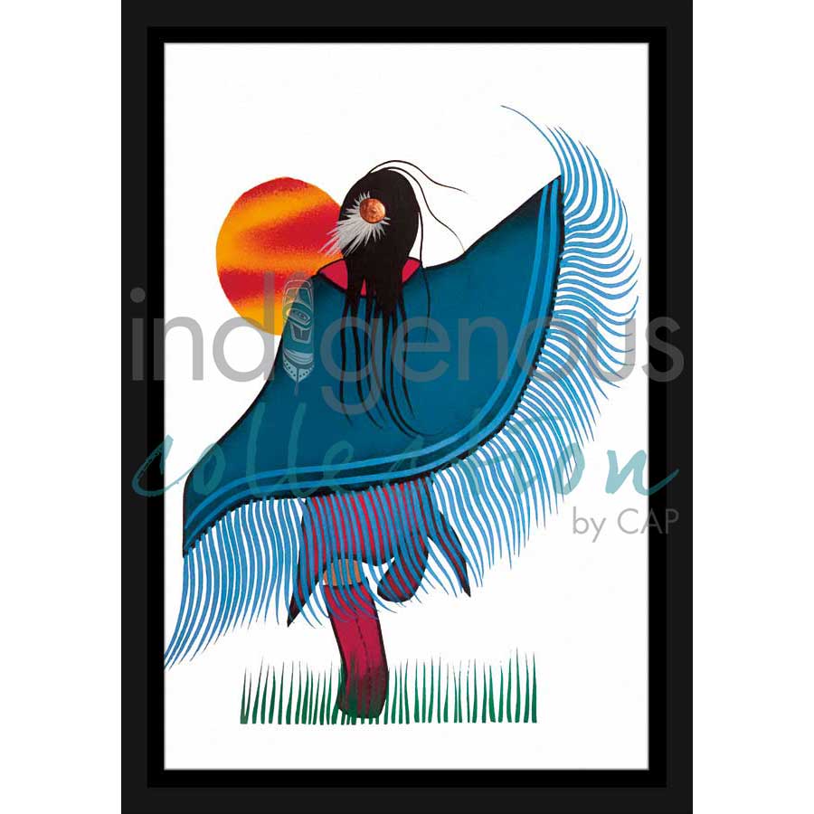 Healing Dance by artist Simone McLeod - Ojibway. Indigenous Collection