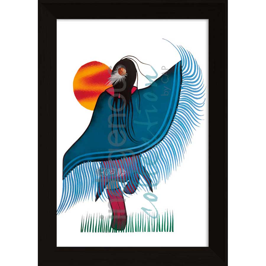 Healing Dance by artist Simone McLeod - Ojibway. Indigenous Collection