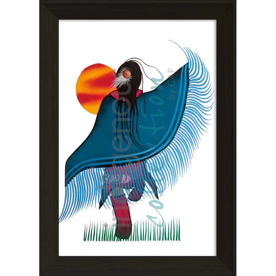 Healing Dance by artist Simone McLeod - Ojibway. Indigenous Collection