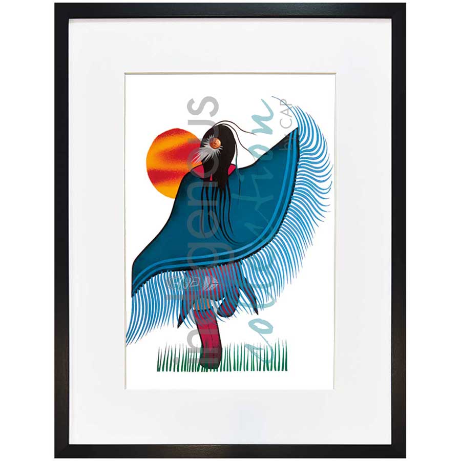 Healing Dance by artist Simone McLeod - Ojibway. Indigenous Collection