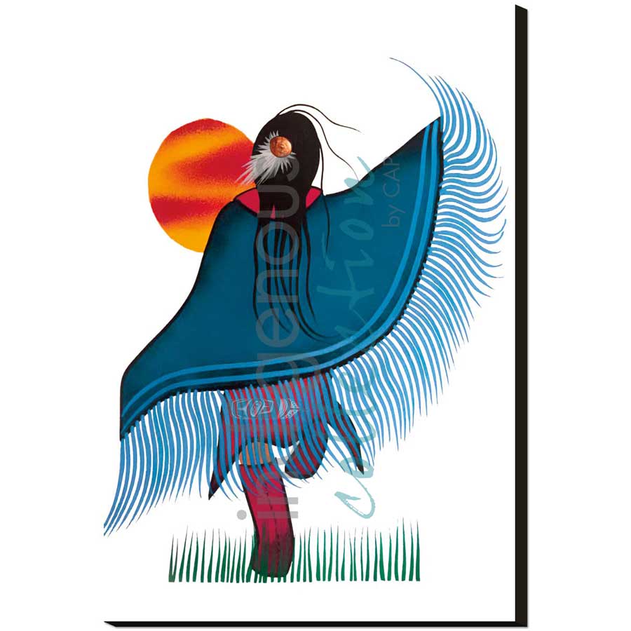 Healing Dance by artist Simone McLeod - Ojibway. Indigenous Collection