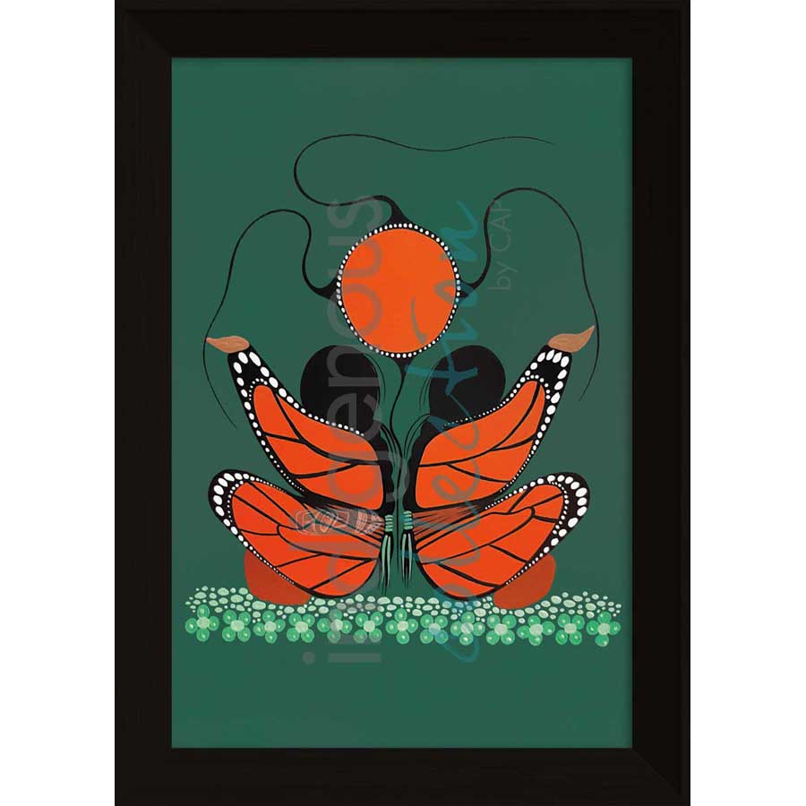 Beauty From Growth by artist Simone McLeod - Ojibway. Indigenous Collection