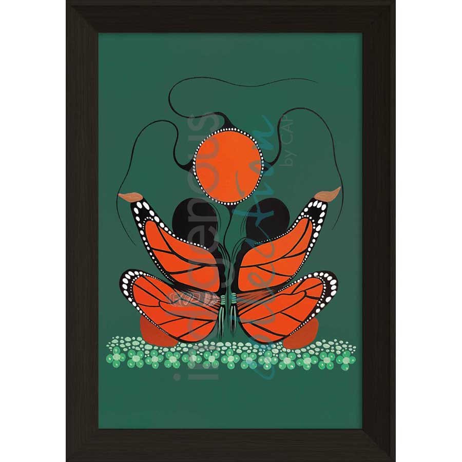 Beauty From Growth by artist Simone McLeod - Ojibway. Indigenous Collection