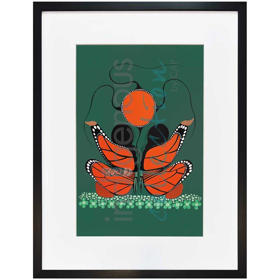 Beauty From Growth by artist Simone McLeod - Ojibway. Indigenous Collection