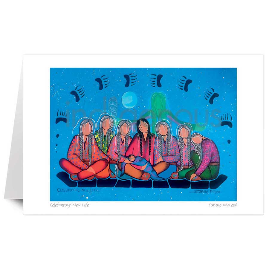 Celebrating New Life by artist Simone McLeod