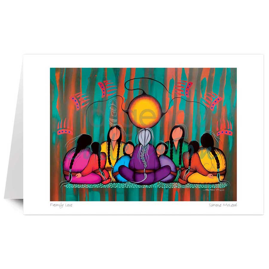 Family Love by artist Simone McLeod