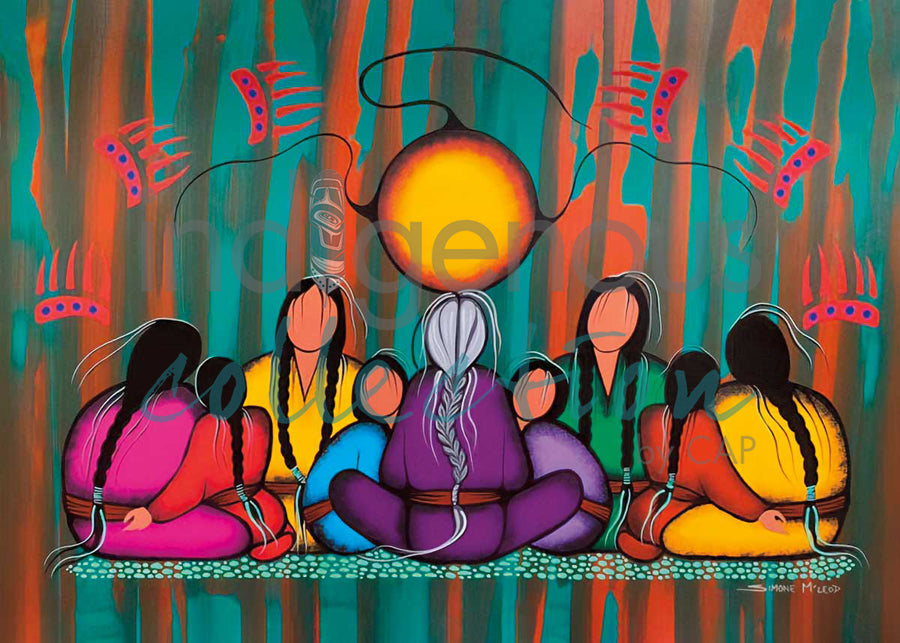 Family Love by artist Simone McLeod