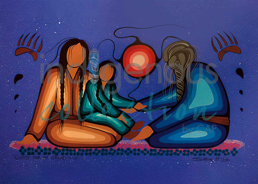 Gifts for My Grandchild by artist Simone McLeod