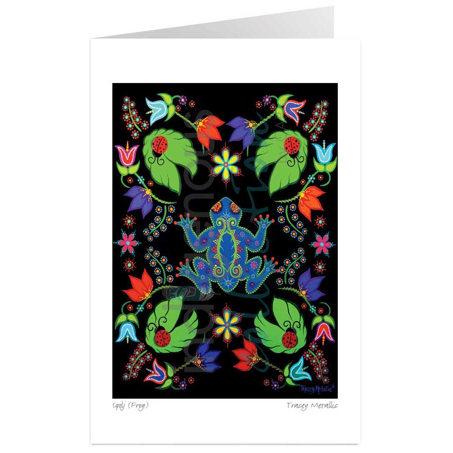 Sqolj (Frog) by artist Tracey Metallic