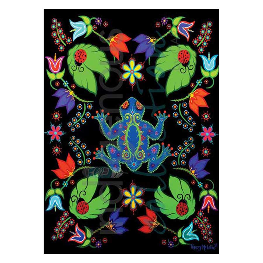 Sqolj (Frog) Canvas Prints