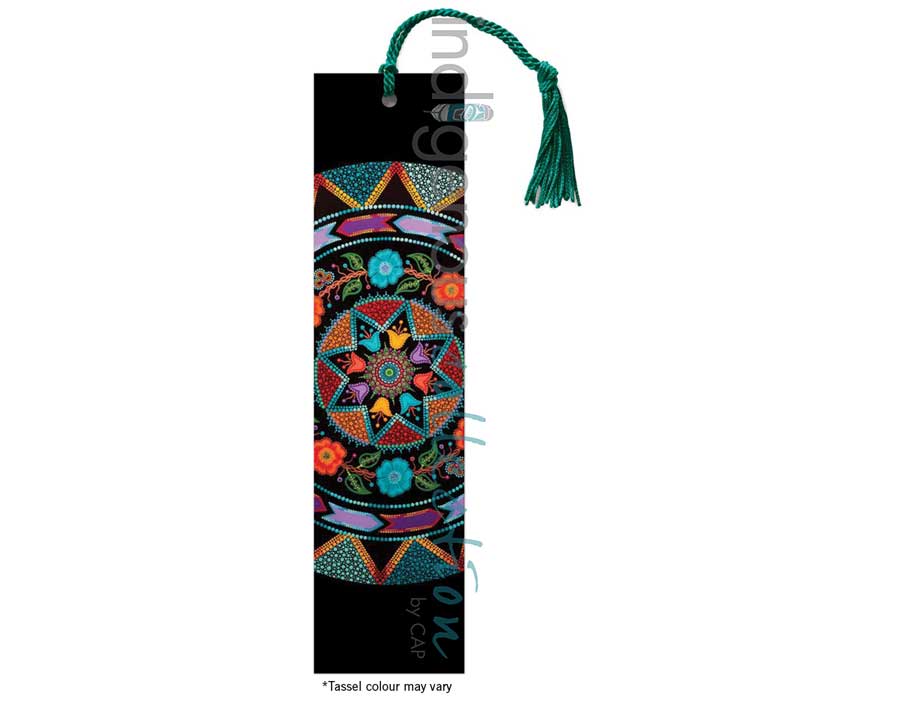 Circle of Life Bookmark by artist Tracey Metallic